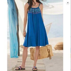 Sundance Blue Sleeveless Dress